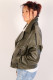 blouson cuir femme : KARLA