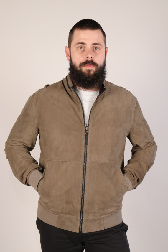 blouson cuir réversible homme : PASCAL