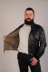 blouson cuir réversible homme : PASCAL