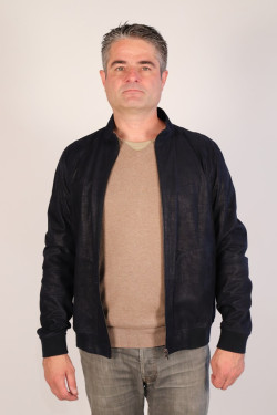 blouson cuir réversible homme : SLSR -61C