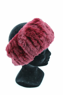 bandeau femme fourrure lapin : POLLY.B