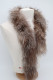 écharpe fourrure renard femme :100 CZ.C