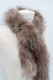 écharpe fourrure renard femme :100 CZ.C