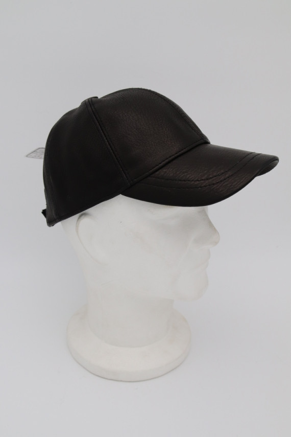 casquette cuir base ball : JOKE'Y.N