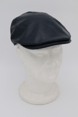 casquette cuir homme : 18112 BL.M