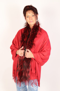 étole laine /cachemire femme : FAN 154 R