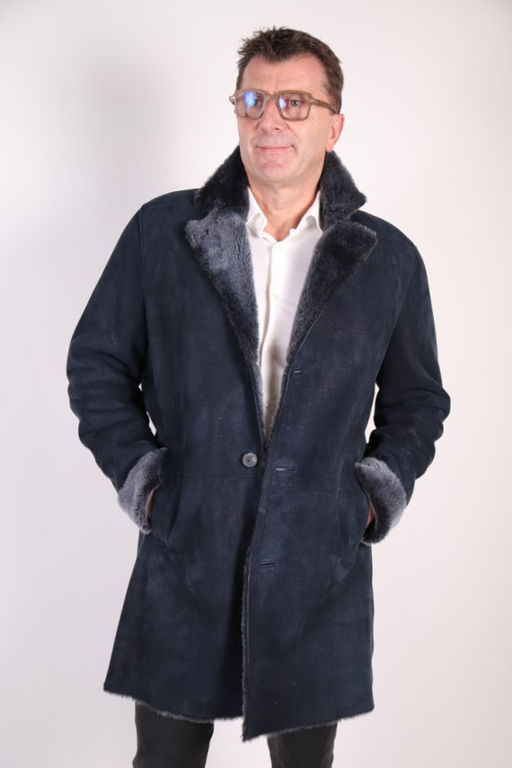 VESTE PEAU LAINÉE HOMME : MARIO