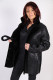 VESTE 3/4 MOUTON REVERSIBLE FEMME : 19993.Y.75.N