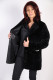 VESTE 3/4 MOUTON REVERSIBLE FEMME : 19993.Y.75.N