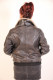 BLOUSON  CUIR FEMME : LEANE