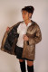 veste cuir femme : DENIA.