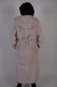 manteau peau lainée réversible femme : 19707.