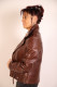 blouson perfecto cuir femme : ROMANE.MB