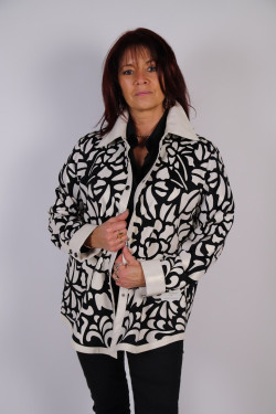 VESTE LIQUETTE CUIR FEMME : KO VALENTINE.B