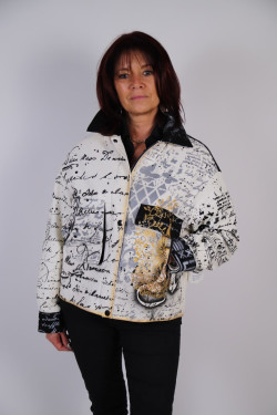 BLOUSON  CUIR FEMME : ILSI