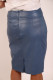 jupe cuir stretch femme : 3789