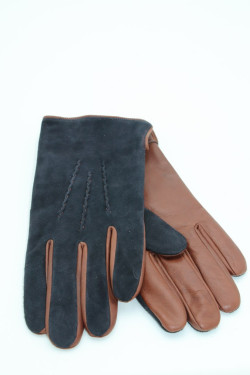 GANT CUIR BICOLOR HOMME. 22093