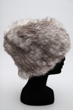 BONNET FOURRURE LAPIN FEMME : ALEXANDRA