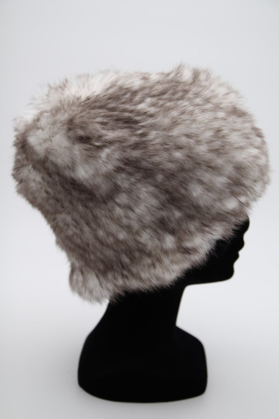 BONNET FOURRURE LAPIN FEMME : ALEXANDRA