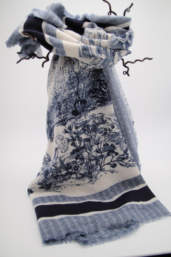 ÉCHARPE laine : FA 37 96.B