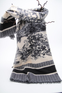 ÉCHARPE laine : FA 37 96.N