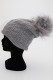 BONNET FEMME ACRYLIQUE ET FOURRURE : HL-8.G