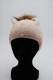 BONNET CASHMERE & VISCOSE FEMME : HL 1905.B