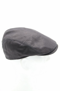 CASQUETTE CUIR HOMME : 18256.N