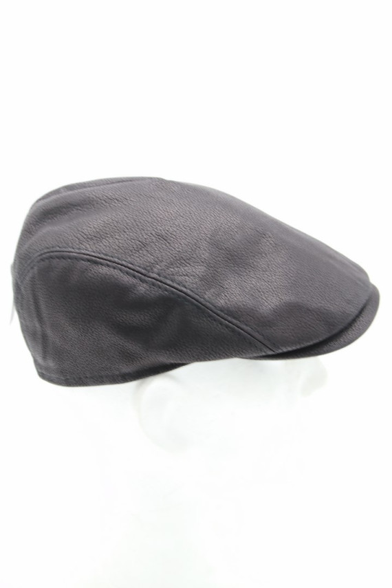 CASQUETTE CUIR HOMME : 18256.N