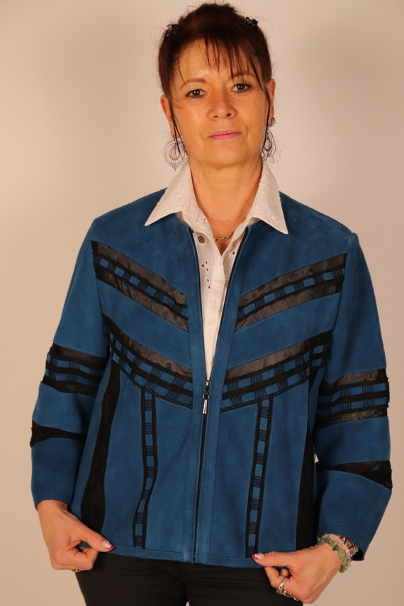 blouson spencer velours : ENIE.B