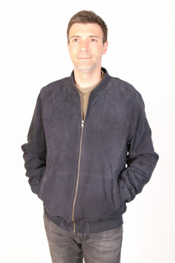 blouson velours homme : CLINTON.B