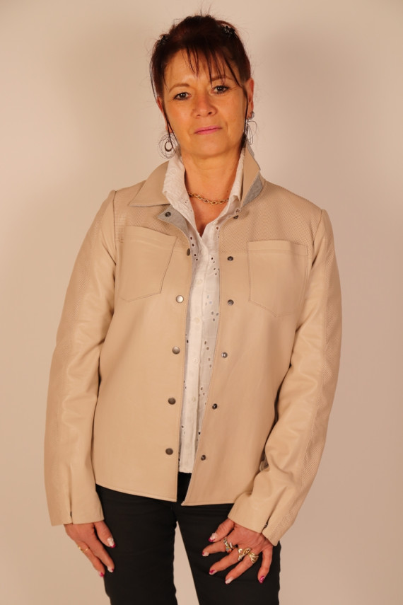 liquette cuir femme : Saphira.O