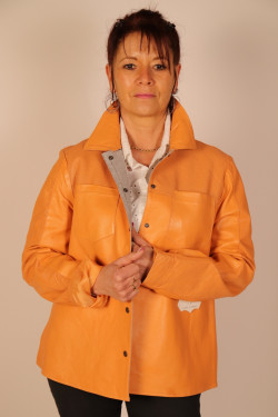 liquette cuir femme : Saphira. M