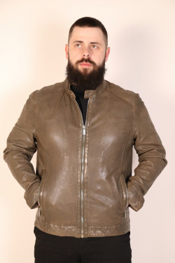 blouson cuir homme : KELVIN.S