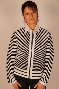 VESTE LIQUETTE CUIR FEMME : KO VALENTINE.B