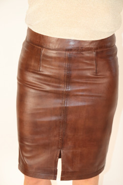 Jupe cuir : DIDI
