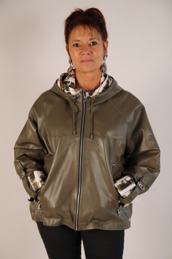 Veste cuir femme : ADELIE