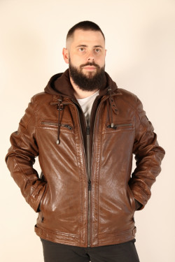 Blouson cuir homme : 52723
