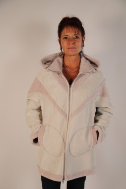 Veste mouton femme réversible : 20068.75