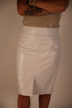Jupe cuir : BIBI.B
