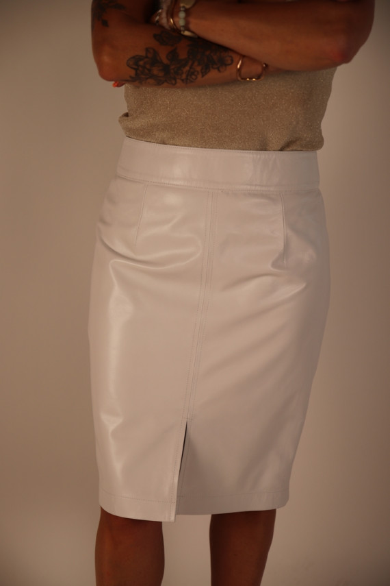 Jupe cuir : BIBI.B