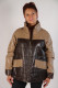 Veste doudoune cuir : Apolline