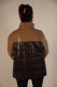 Veste doudoune cuir : Apolline