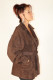 veste cuir rétro : S 422
