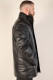 Veste cuir agneau homme  : Basil