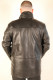 Veste cuir agneau homme  : Basil