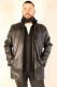 Veste cuir agneau homme  : Basil