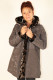 Veste mouton femme réversible : 19258.IMP