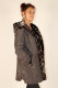 Veste mouton femme réversible : 19258.IMP