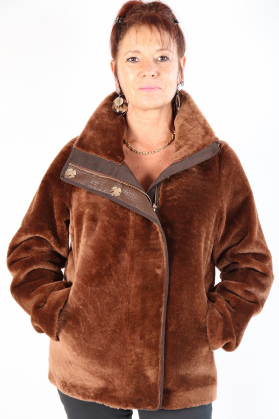 Blouson mouton femme réversible : 2455.G